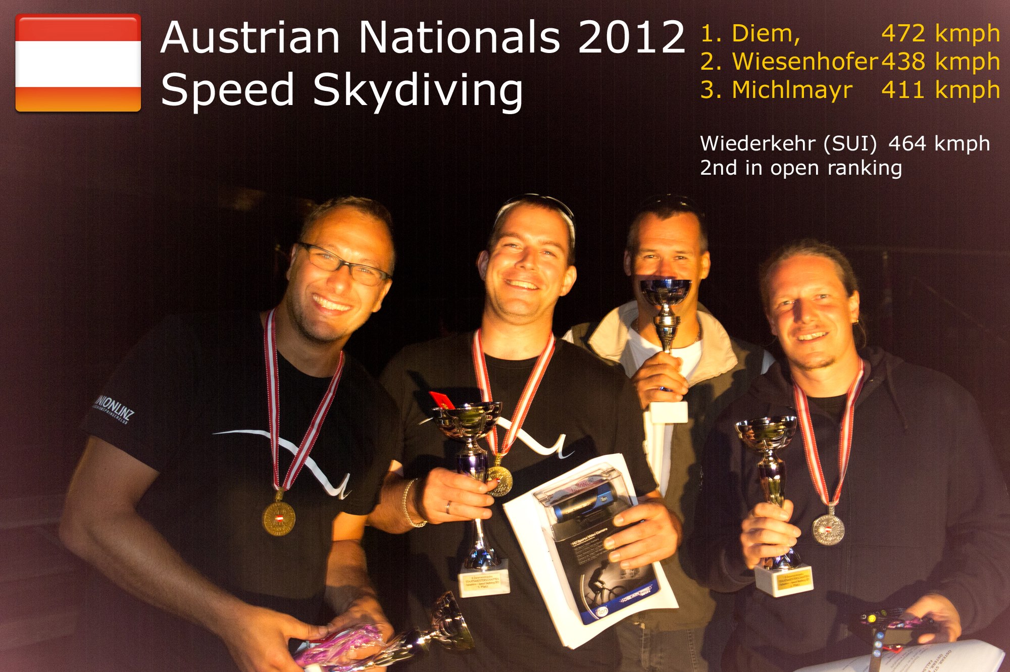 austrian podium 2012